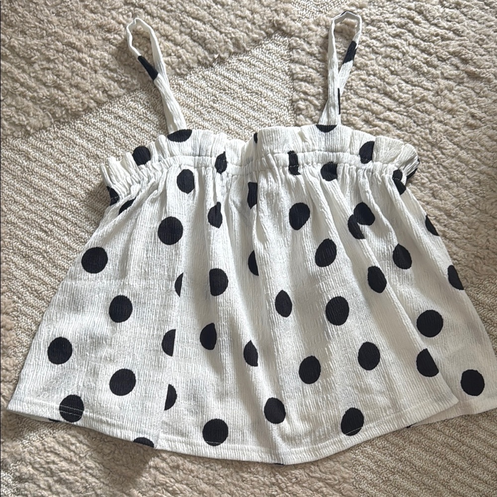 Anthropologie Polka Dot tank top